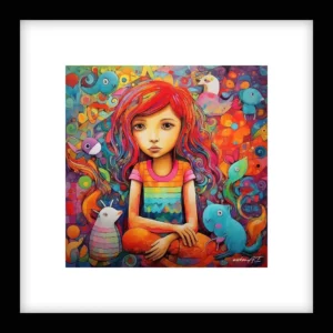 Soft Horizon – girls Wall Art | girls Series