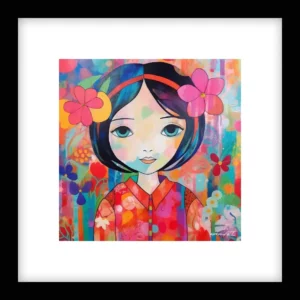 Deep Presence – girls Wall Art | girls Series