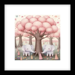 Silent Drift – Little Peeps Wall Art | Little Peeps Series