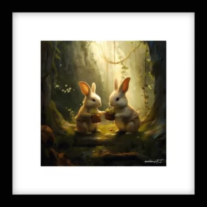 Unbroken Line – Little Peeps Wall Art | Little Peeps Series