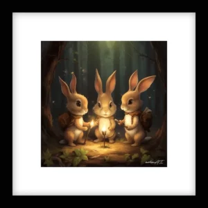 Steady Resolve – Little Peeps Wall Art | Little Peeps Series