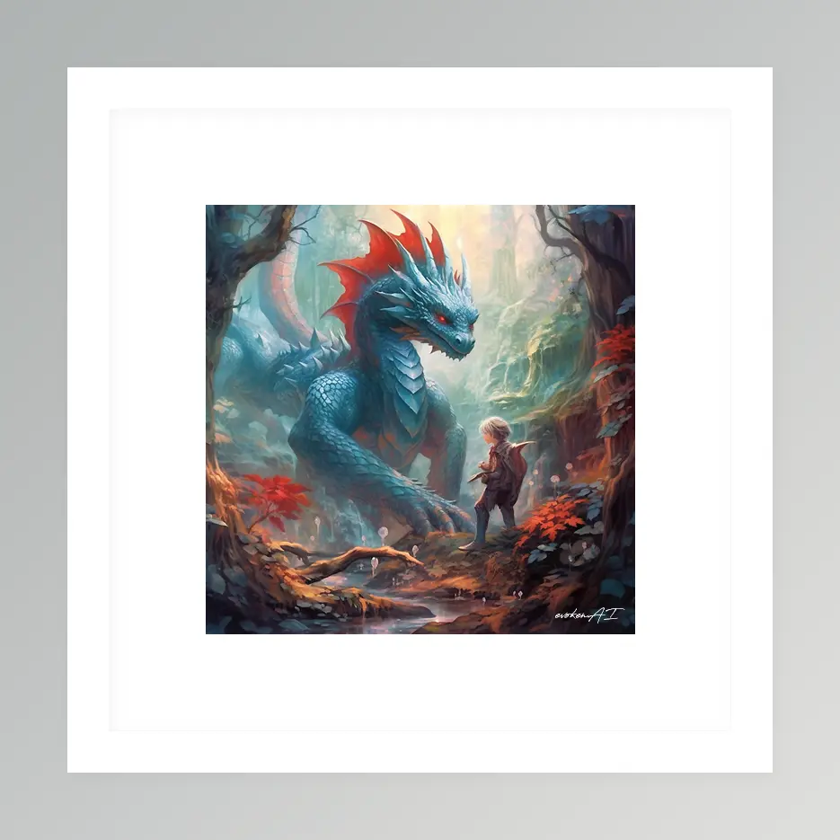 Quiet Force – boys Wall Art | boys Series - Image 2