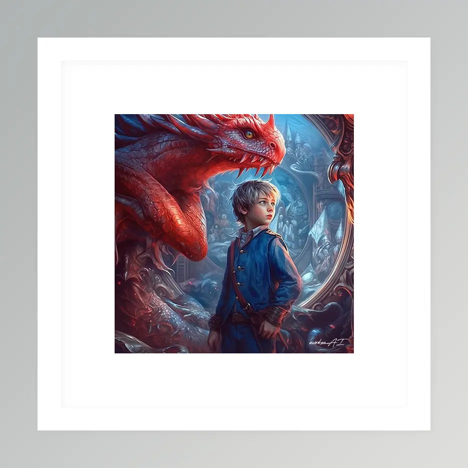 Unbroken Line – boys Wall Art | boys Series - Image 2