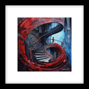 Steady Resolve – The Stairway Wall Art | The Stairway Series