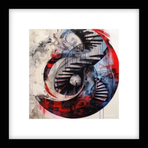 Silent Drift – The Stairway Wall Art | The Stairway Series