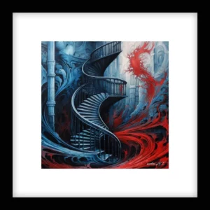 Measured Calm – The Stairway Wall Art | The Stairway Series