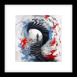 Enduring Light – The Stairway Wall Art | The Stairway Series