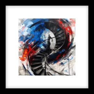 Quiet Force – The Stairway Wall Art | The Stairway Series