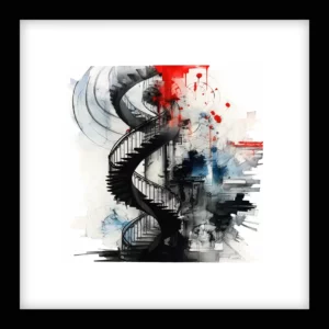 Enduring Light – The Stairway Wall Art | The Stairway Series