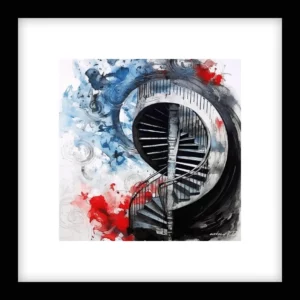 Soft Horizon – The Stairway Wall Art | The Stairway Series