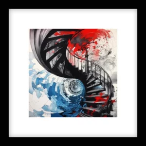 Deep Presence – The Stairway Wall Art | The Stairway Series
