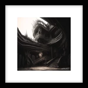 Between Moments – Abstract Structures Wall Art | Abstract Structures Series