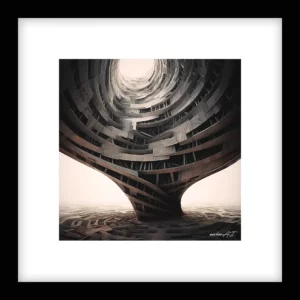Measured Calm – Abstract Structures Wall Art | Abstract Structures Series