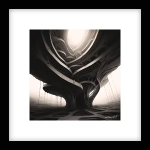 Enduring Light – Abstract Structures Wall Art | Abstract Structures Series