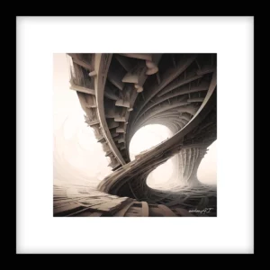 Deep Presence – Abstract Structures Wall Art | Abstract Structures Series