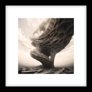 Unbroken Line – Abstract Structures Wall Art | Abstract Structures Series