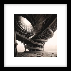 Between Moments – Abstract Structures Wall Art | Abstract Structures Series