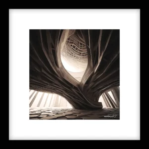 Timeless Stillness – Abstract Structures Wall Art | Abstract Structures Series