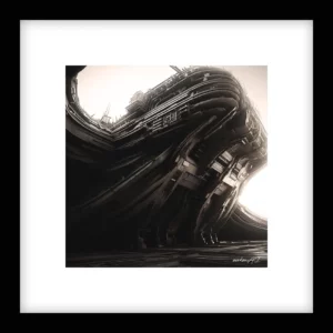Enduring Light – Abstract Structures Wall Art | Abstract Structures Series