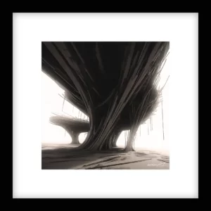 Unbroken Line – Abstract Structures Wall Art | Abstract Structures Series