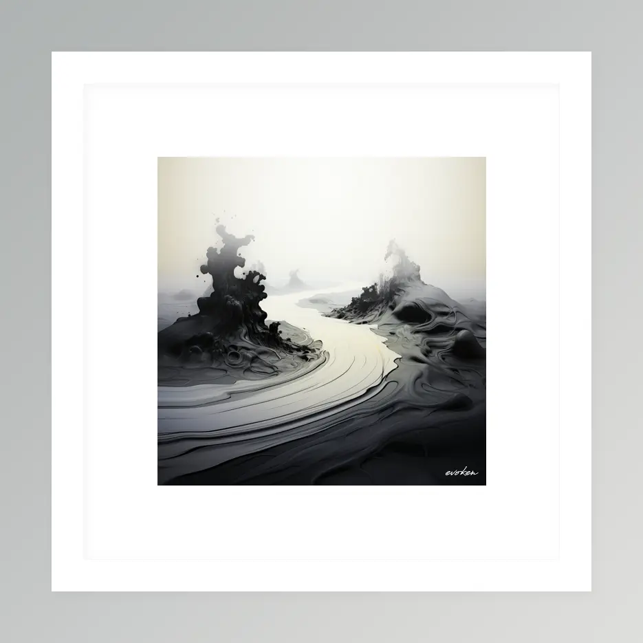 Subtle Current – Liquid Lakes Wall Art | Liquid Lakes Series - Image 2