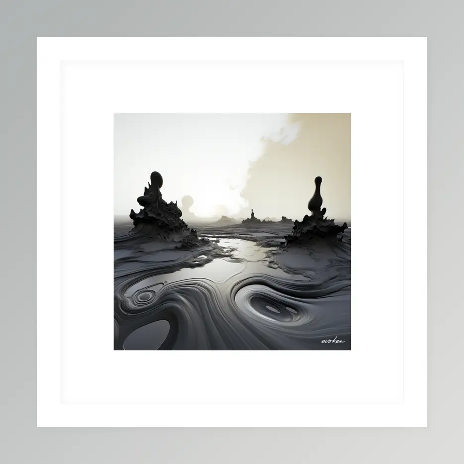 Enduring Light – Liquid Lakes Wall Art | Liquid Lakes Series - Image 2