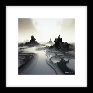Calm Ascent – Liquid Lakes Wall Art | Liquid Lakes Series