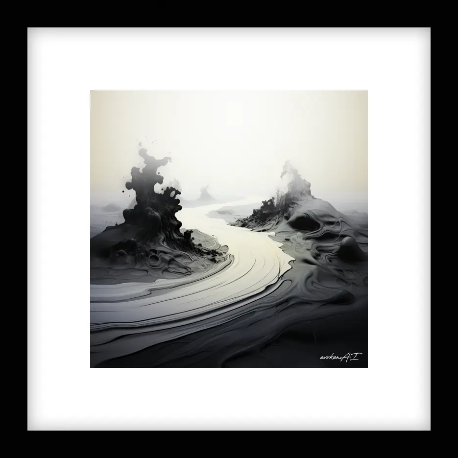 Subtle Current – Liquid Lakes Wall Art | Liquid Lakes Series