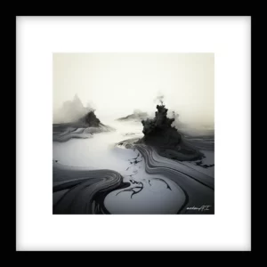 Unbroken Line – Liquid Lakes Wall Art | Liquid Lakes Series