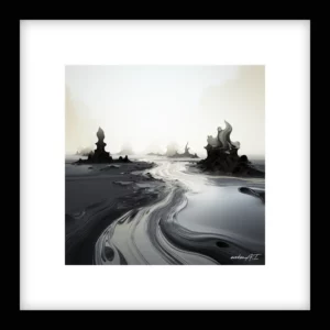 Timeless Stillness – Liquid Lakes Wall Art | Liquid Lakes Series