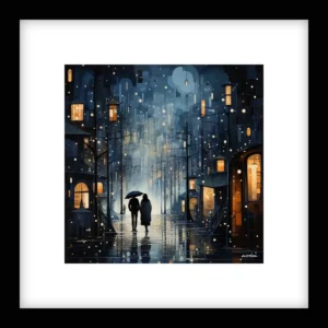 Still Balance – Winter Cityscapes Wall Art | Winter Cityscapes Series