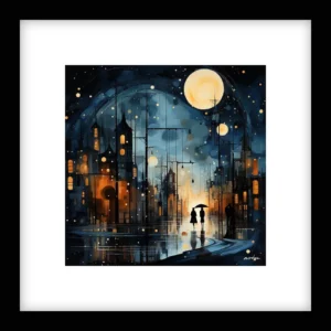 Measured Calm – Winter Cityscapes Wall Art | Winter Cityscapes Series