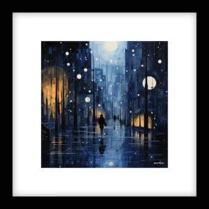 Steady Resolve – Winter Cityscapes Wall Art | Winter Cityscapes Series