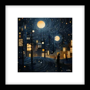 Subtle Current – Winter Cityscapes Wall Art | Winter Cityscapes Series