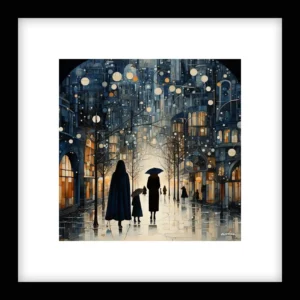 Quiet Force – Winter Cityscapes Wall Art | Winter Cityscapes Series