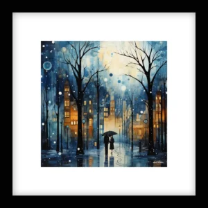 Enduring Light – Winter Cityscapes Wall Art | Winter Cityscapes Series